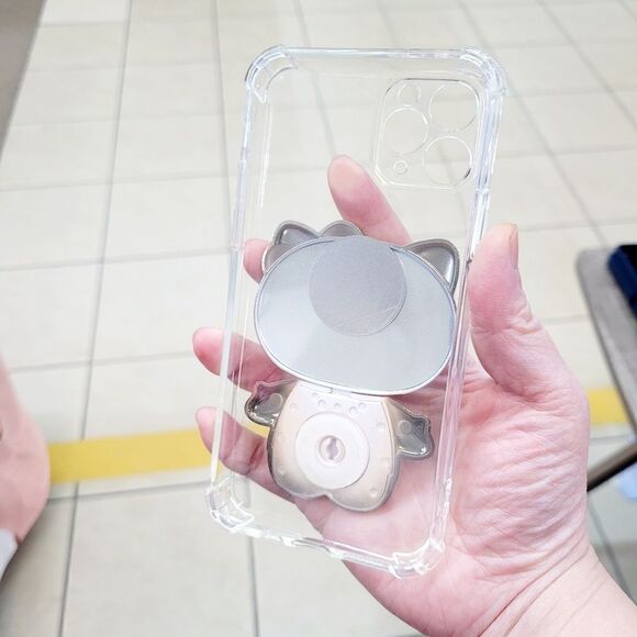 Brand New Sanrio Hello Kitty Pink Cell Phone Case Mirror & Stand - Picture 4 of 5